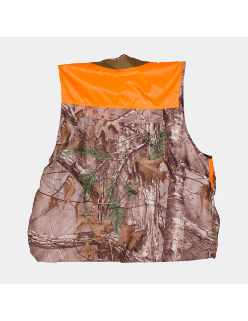 Mens-Upland-Field-Hunting-Vest-Tacpro-IV-in-REALTREE-XTRAPoly-Blazed