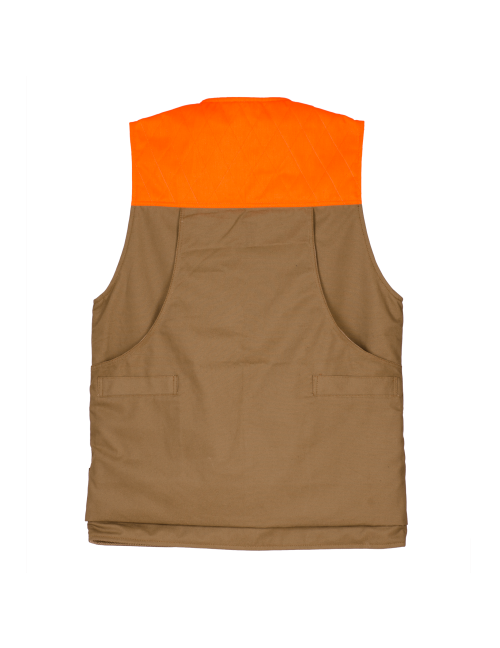 Mens-Upland-Field-Vest-Tacpro-II-in-Drilled-Cotton-CanvasPolyester-Blazed